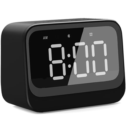 Bluetooth Wecker mit Lautsprecher, Dual-Alarme, Schwarz