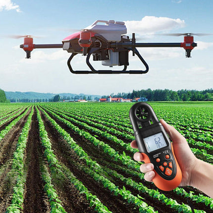 Bluetooth Handheld Anemometer – Wind Speed and Temp Meter