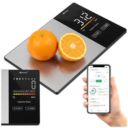 Bluetooth kuchyňská váha, nosnost 5kg, přesnost 1g