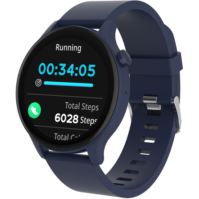 Bluetooth-Smartwatch Blau