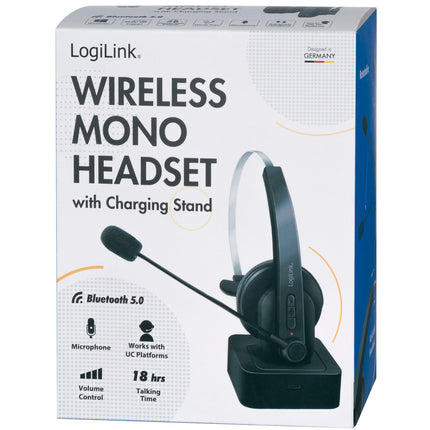 Bluetooth-Headset Mono inkl. Ladestation