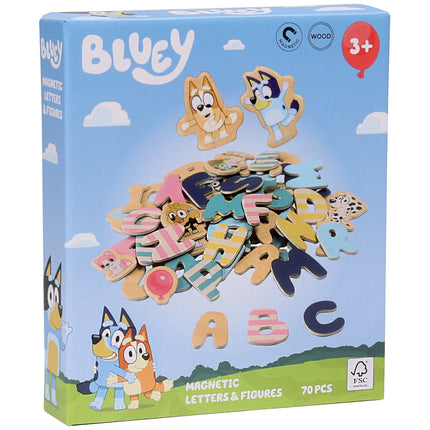 Bluey magnetická písmenka