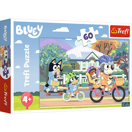 Bluey Puzzle, 60 Teile, lustige Familienaktivität