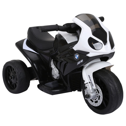 Kinder-Elektromotorrad – schwarz, batteriebetrieben, Stahl