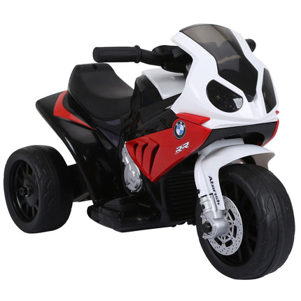 Elektrisches Dreirad-Motorrad für Kinder – rot, Stahl, 66x37x44 cm