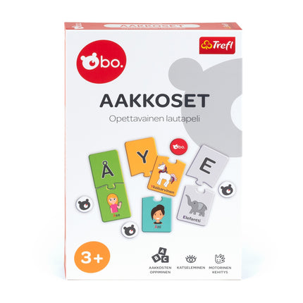 Bo. naučná desková hra "Abeceda" (ve finštině)