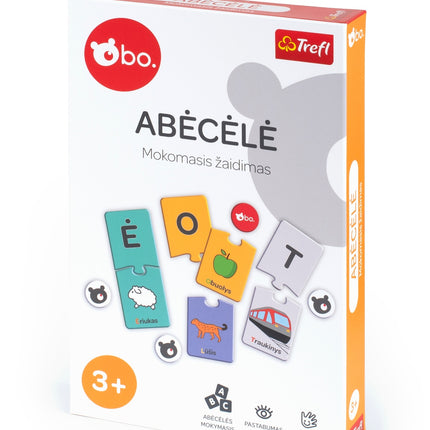 Bo. naučná desková hra "Abeceda" (v litevštině)
