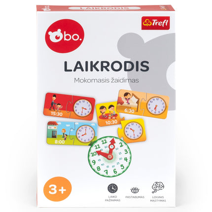 Bo. Lernspiel "Uhr" (auf Litauisch)