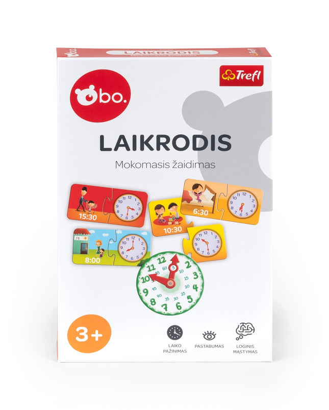 Bo. Lernspiel "Uhr" (auf Litauisch)
