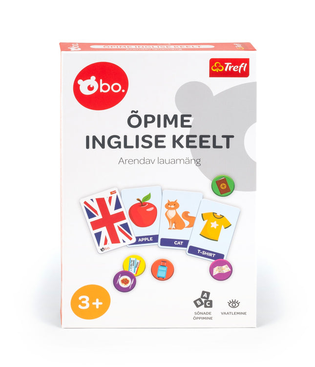 Bo. Lernbrettspiel "English Is Fun" (auf Estnisch)