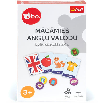 Bo. naučná desková hra "Angličtina je zábava" (v lotyštině)