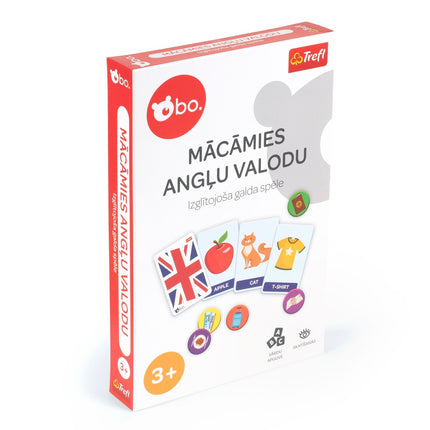 Bo. naučná desková hra "Angličtina je zábava" (v lotyštině)