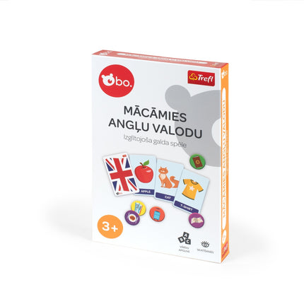 Bo. naučná desková hra "Angličtina je zábava" (v lotyštině)