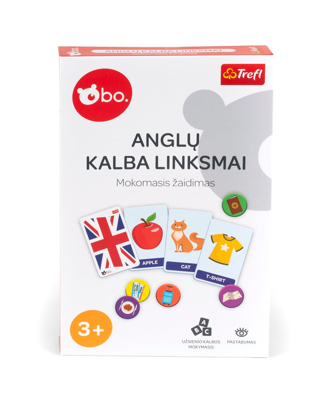 Bo. Lernbrettspiel "English Is Fun" (in litauischer Sprache)