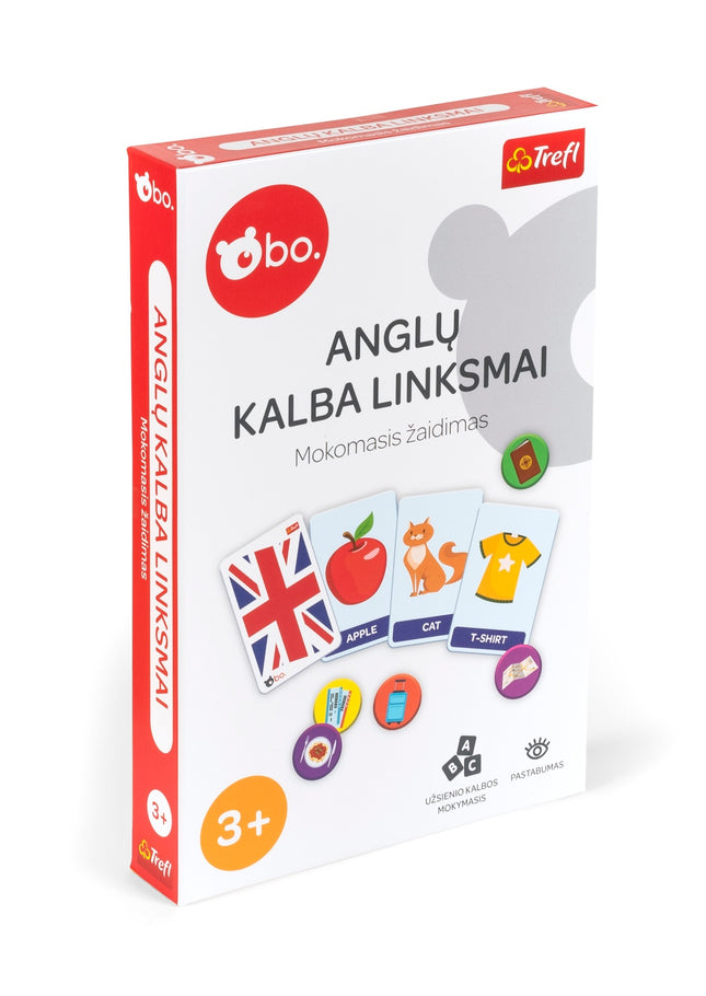 Bo. Lernbrettspiel "English Is Fun" (in litauischer Sprache)