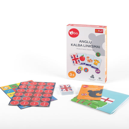 Bo. Educational Board Game "English Is Fun" (In Lithuanian Lang.)