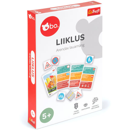 Bo. Educational Board Game "Road Traffic" (In Estonian Lang.)