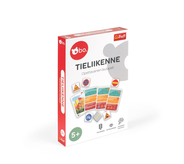 Bo. Lernbrettspiel "Straßenverkehr" (in finnischer Sprache)