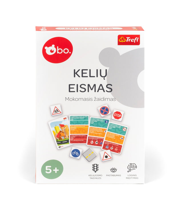 Bo. Lernbrettspiel „Straßenverkehr“ (Litauische Sprache)
