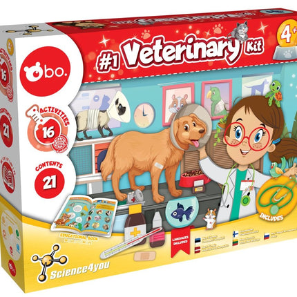 Bo. Educational Set "My First Veterinary Kit"