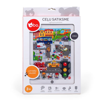 Bo. Educational Tablet "Traffic" (In Latvian Lang.)