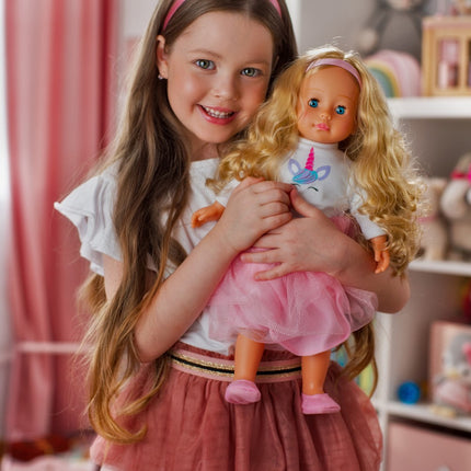Bo. Interactive Doll "Emma" (Speaks Finnish Language), 40 Cm
