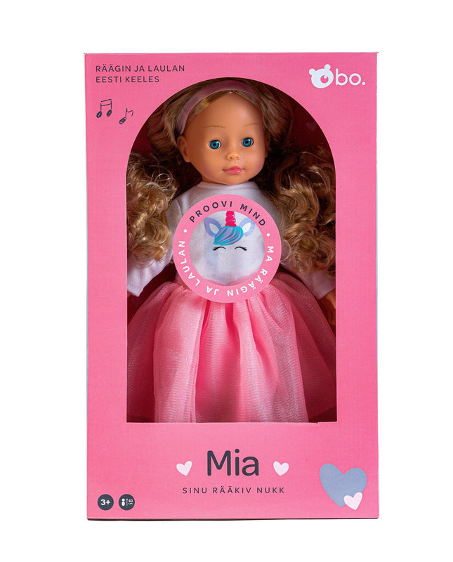 Bo. Interaktive Puppe „Mia“ (spricht Estnisch), 40 cm