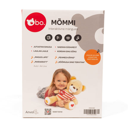 Bo. Interactive Toy Bear (In Estonian Lang.)