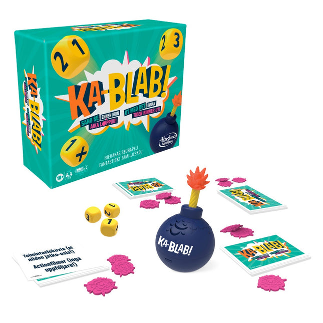 Brettspiel Kablab (auf Finnisch und Schwedisch)
