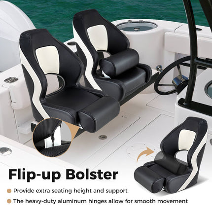 Bootskapitän Schalensitz – Wasserdichtes PVC-Leder, 150 kg