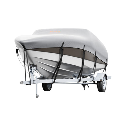 Boat Cover 17-19 Ft, 600D Waterproof, Motor Cover