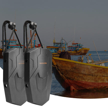 Boat Fenders 8.6 x 16 in, EVA, 2-Pack With Ropes