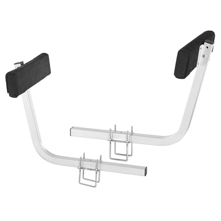 Boat Trailer Bunk Guide-Ons, 2-Pack Adjustable Steel Cushioned