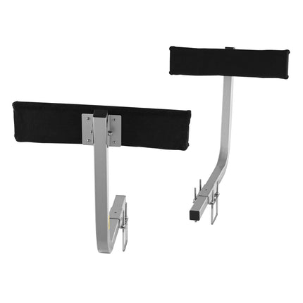 Boat Trailer Bunk Guide-Ons, 2-Pack Adjustable Steel Cushioned