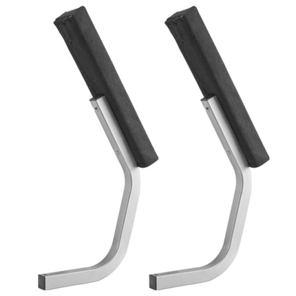Boat Trailer Guide-Ons, 24 In Pair, Steel, Carpeted