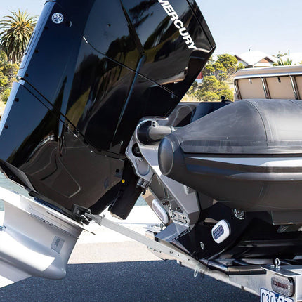 Boat Transom Saver, Adjustable 23-35 In, Up to 100 HP