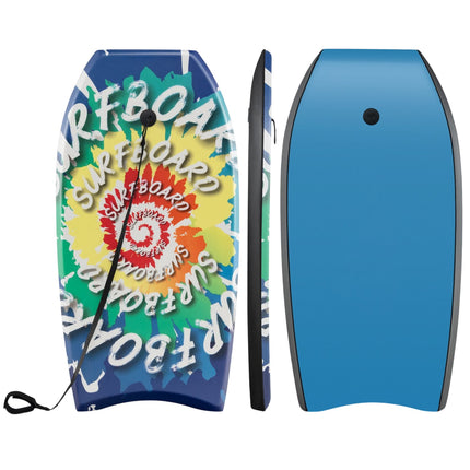 Bodyboard Boogie Board 33–41 Zoll, EPS-Kern, Handgelenksleine