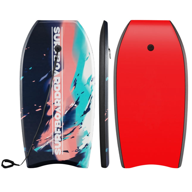 Bodyboard Boogie Board 33–41 Inch, jádro EPS, poutko na zápěstí