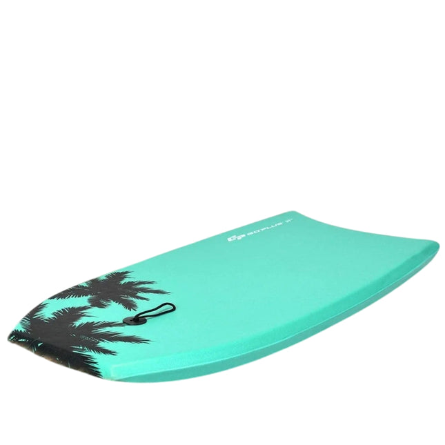 Bodyboard für Kinder, 83x47x5,5 cm, Grün, EPS-Kern