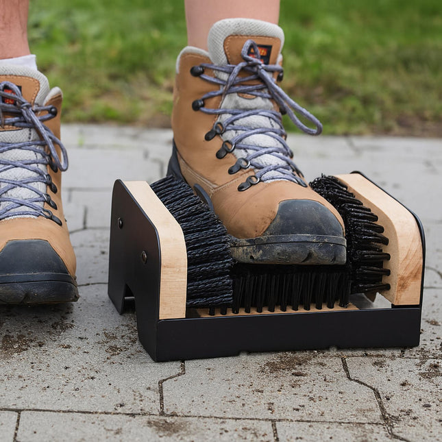 Boot Scraper with All-Round Brushes for Outdoor Cleaning
