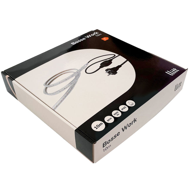 Bosse Work Ledstrip Arbeitsbeleuchtung 10m IP65 4000K 80W 8000lm