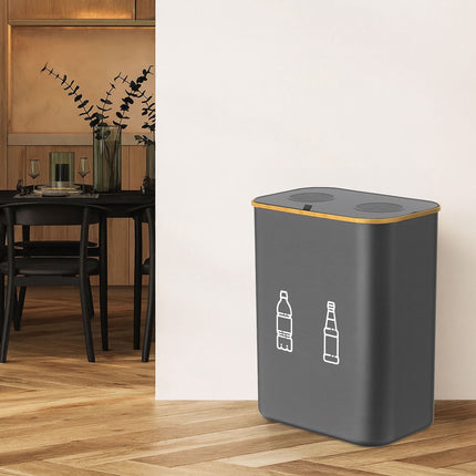Bottle Collector with 2 Removable Bags, 160L Capacity