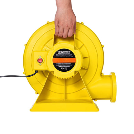 Bounce House Inflatable Blower, 870–950W 2-Speed, Yellow