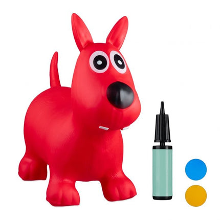 Bouncing animal dog