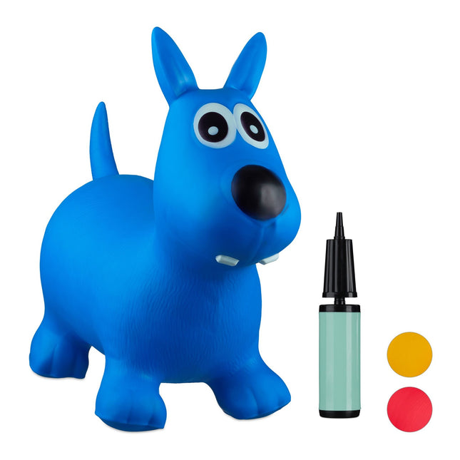 Hüpfender Tierhund