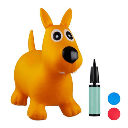 Bouncing animal dog