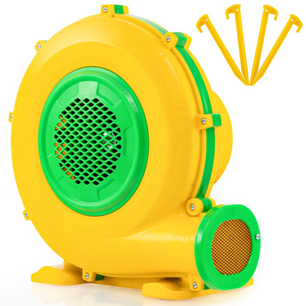 Dmychadlo pro skákací hrad 950W s rukojetí a kotvicími kolíky