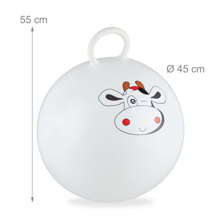 Hüpfball für Kinder mit Tiermotiven
