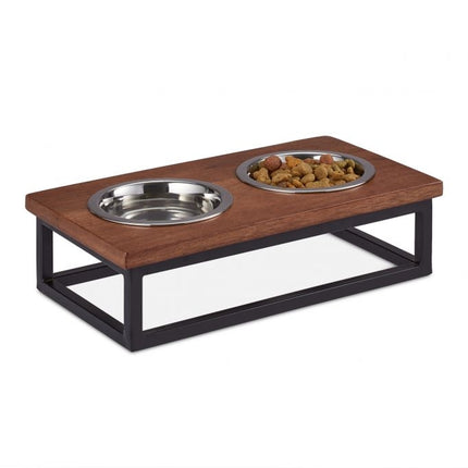 Bowl stand with holder