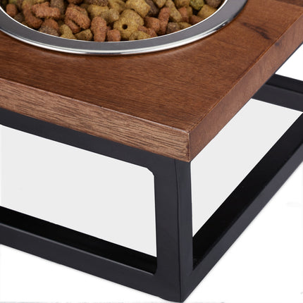 Bowl stand with holder